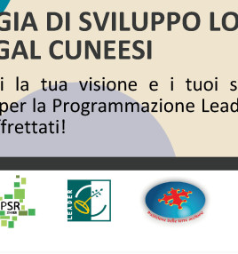 I 4 GAL cuneesi verso nuove Strategie per lo Sviluppo Rurale locale: on line il questionario